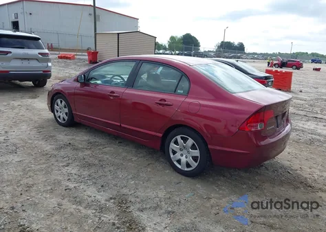 2008 Honda Civic Lx из США, поврежденный, VIN 2HGFA16568H535262